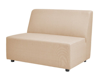Cleo - Modular Upholstered Deep Seating Patio Armless Loveseat