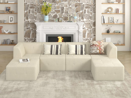 Modern Minimalist Sleeper Sofa, Compressed Sectional Single Seat