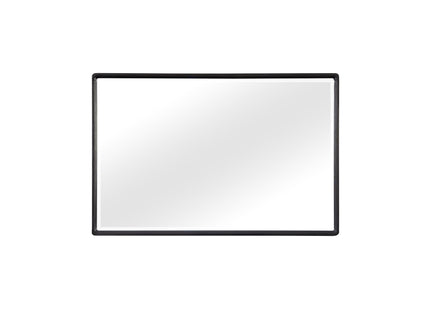 Rectangle Wood Mirror - Black