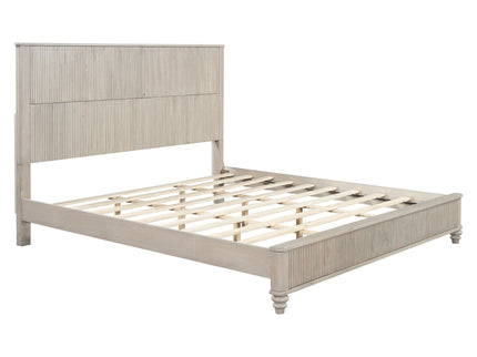 Platform Bed Frame & Tall Headboard