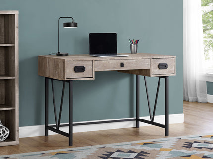 Computer Desk For Home Office, Laptop, Storage Drawers, Transitional