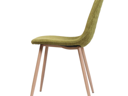 Elegant Dining Chair Set With Fabric