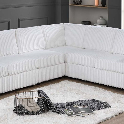 L-Shaped Sectional Set For Living Room