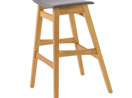 Modern Bar Stool Set With Upholstered Seating