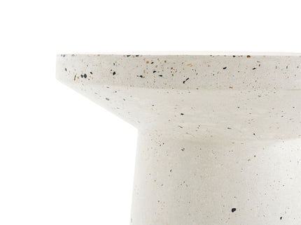 Terrazzo - Outdoor Side Table - White