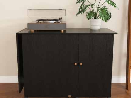 Foldable Sewing Table With Locking Casters