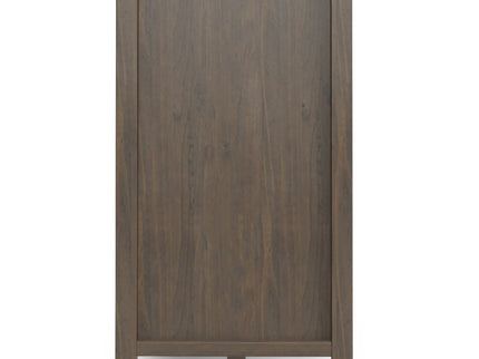 Ela - Wide Storage Cabinet - Smoky Brown