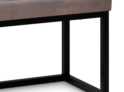 Reynolds - Small Bench - Distressed Chestnut Brown