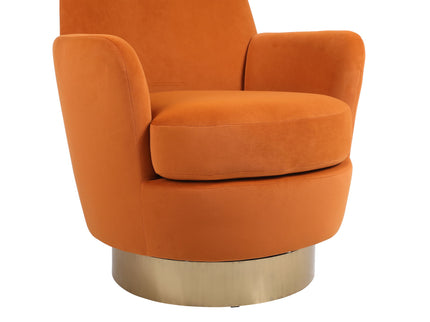 Teddy Swivel Barrel Chair, Swivel Accent Chairs Armchair For Living Room