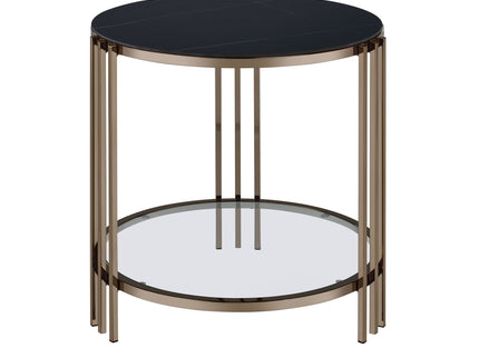 Abisha - Sintered Stone Top Round Table