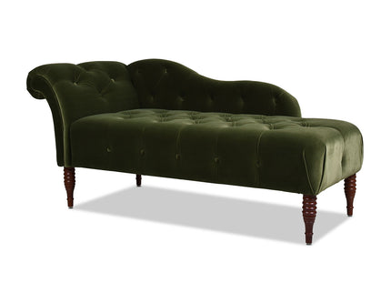 Samuel - Tufted Roll Arm Chaise Lounge