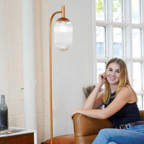 Vela - Floor Lamp - Bronze