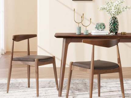 Dining Chairs With Ergonomic Backrest (Set of 2)
