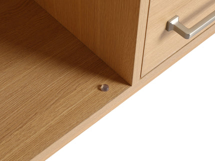 Freestanding Bathroom Vanity With Resin Sink, Soft-Closing Doors And Drawers