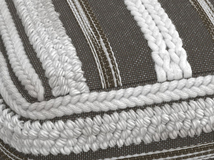 Sommer - Handcrafted Square Pouf