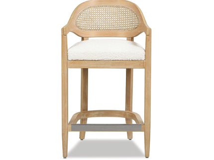 Americana - Mid-Century Modern Cane Back Counter Stool
