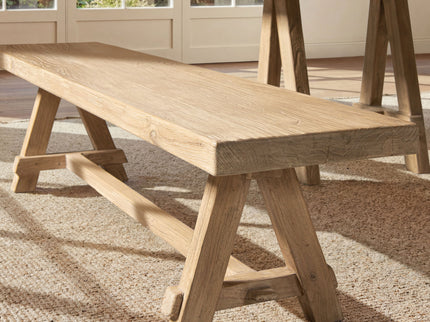 Hawthorne - Dining Bench - Natural