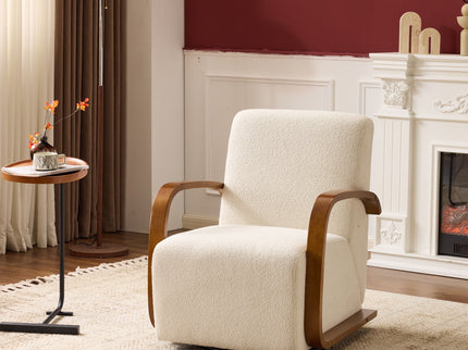 Swivel Accent Rotatable Ergonomic Single Chair For Living Room