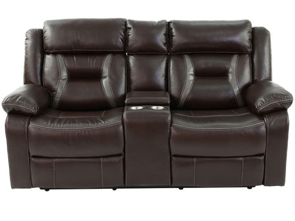 Living Room Set With Pillow Armrest And Tufted Backrest