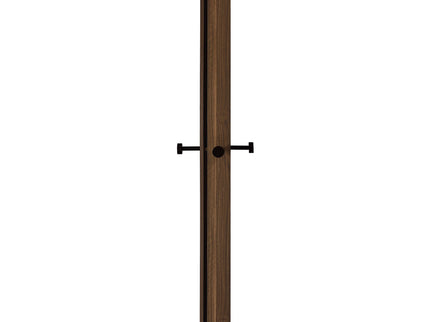 Rawlins - Coat Rack With 8 Hooks - Walnut