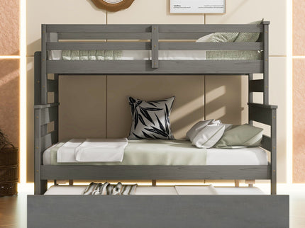 Detachable Design Bunk Bed With Ladder