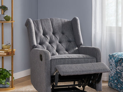 Classic Design, Manual Recliner Chair With 360 Degree Swivel