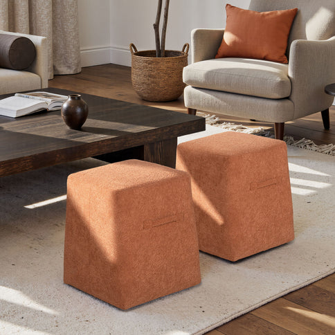 Oliver - Tapered Square Upholstered Ottoman