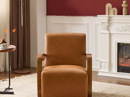 Swivel Accent Rotatable Ergonomic Single Chair For Living Room