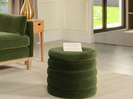 Fuji - Oversized Round Storage Ottoman