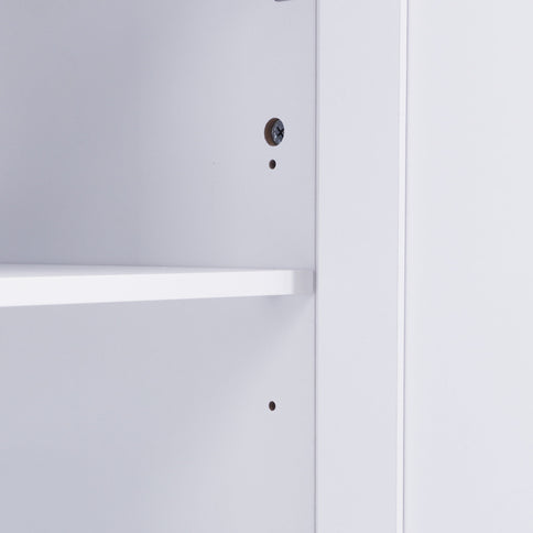 Bathroom Vanity Cabinet Only With Soft Closing Doors & Drawers, Adjustable Shelves - White