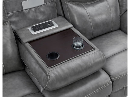 Hudson - Motion Sofa Pillow Top Arms Reclining Comfort - Gray