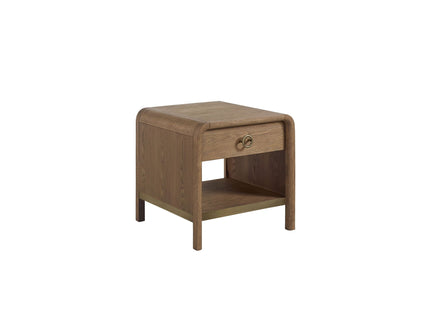 Waterfall - End Table - Light Brown