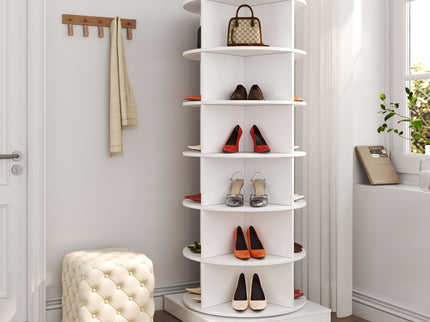 360 Rotating Shoe Cabinet 6 Layers