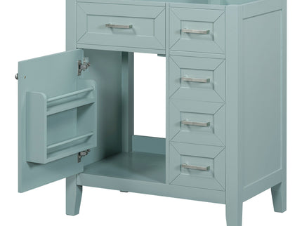 Modern Bathroom Vanity Base Only With Drawers, Freestanding Design