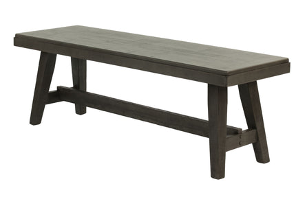 Dining Room Bench - Gray / Gray