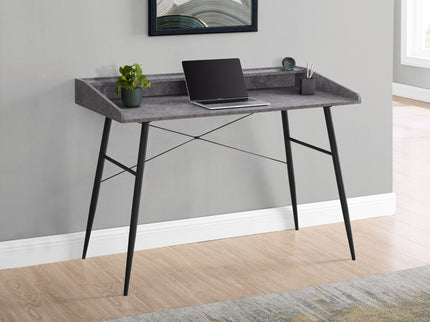 Computer Desk For Home Office, Sturdy Construction, Storage Shelves
