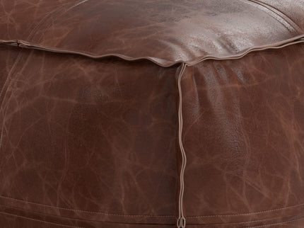 Sheffield - Handcrafted Square Pouf