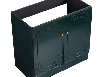 Modern Freestanding Bathroom Vanity With Soft Close Cabinet Doors