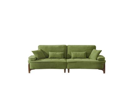 Comfortable Deep Seated Sofa With Pillows