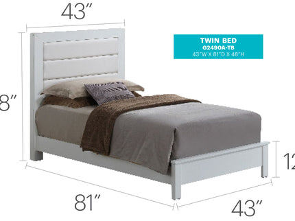 Transitional Modern Design Bed