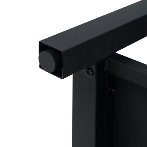 Modern Freestanding Bathroom Vanity With Ceramic Sink, Hot And Cold Faucet, Storage Cabinet & Open Shelf