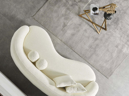 Drake - Japandi Style Curvy Boucle Sofa