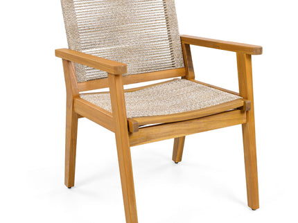 Outdoor Rope Dining Chair (Set of 2)