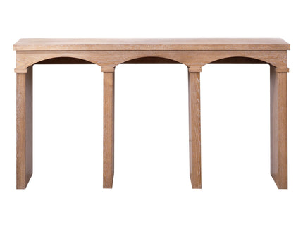 Archway Console Table - Antique Natural / Light Natural / Natural