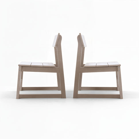 All Weather Patio Dining Chairs (Set of 2)