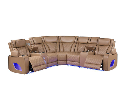 Fortuner - Power Recliner Sectional Sofa