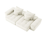 Beige / 2 Seater Sofa