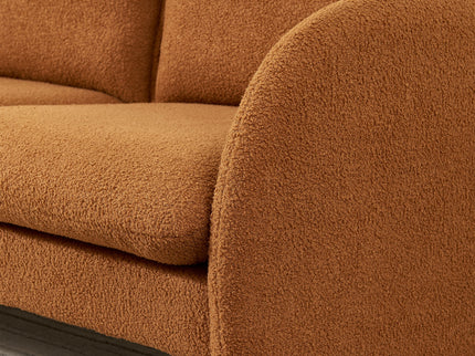 Loveseat Sofa Small Couch For Living Room, Sherpa Fabric Upholstered Loveseat Sofa Couch, Small Loveseat Sofa For Apartment, Bedroom