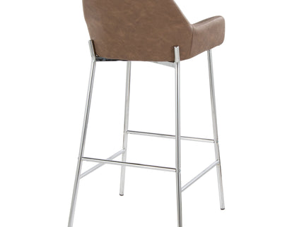 Daniella - Contemporary Fixed Height Barstool (Set of 2)