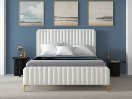 Valery - Upholstered Platform Bed